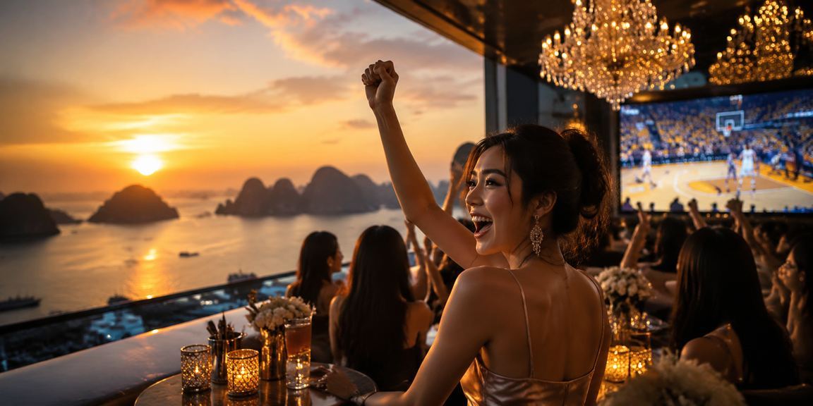 Cá cược bóng rổ và thể thao tại Hạ Long — trải nghiệm đêm thị trường