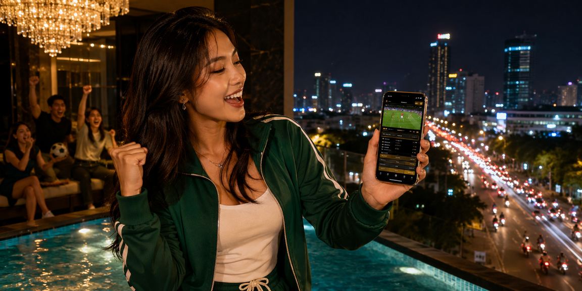Người dùng trải nghiệm ứng dụng casino 1508 trên điện thoại tại Thành phố Hồ Chí Minh