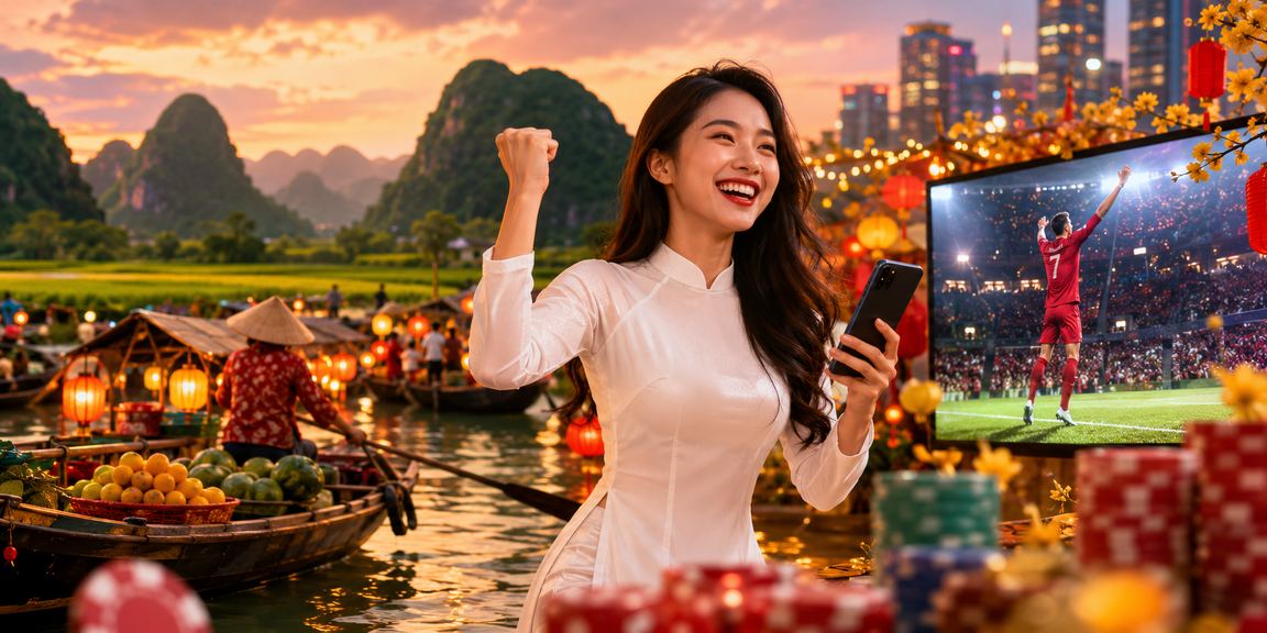 Người dùng tại Ninh Bình theo dõi trận đấu bóng đá và giải esports LMHT trên màn hình lớn