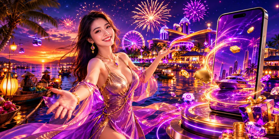 Người dùng tại Phú Quốc thư giãn và theo dõi sự kiện thể thao trực tuyến qua điện thoại bên bãi biển